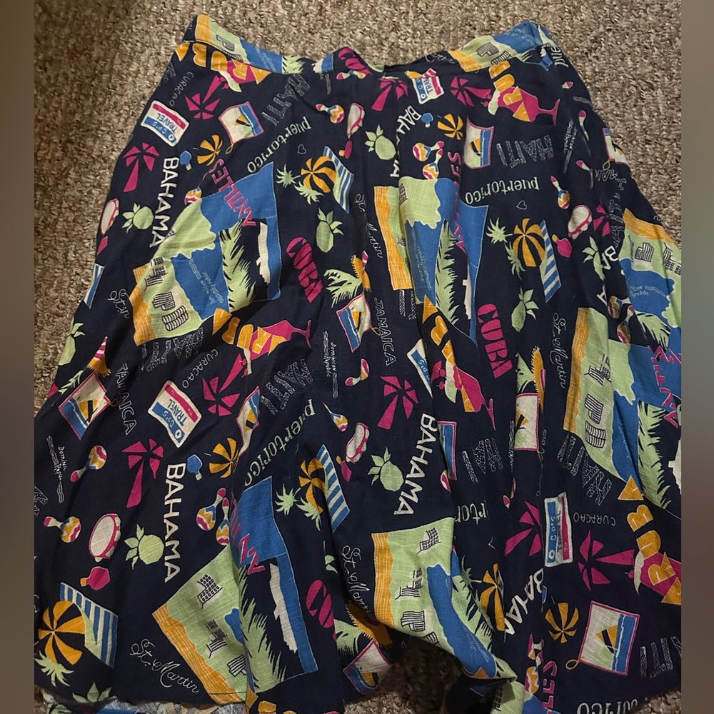 Modcloth vacation skirt size XL